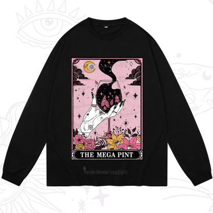 Purplehecate The Mega Pint Tarot Card Long Sleeve T-Shirt