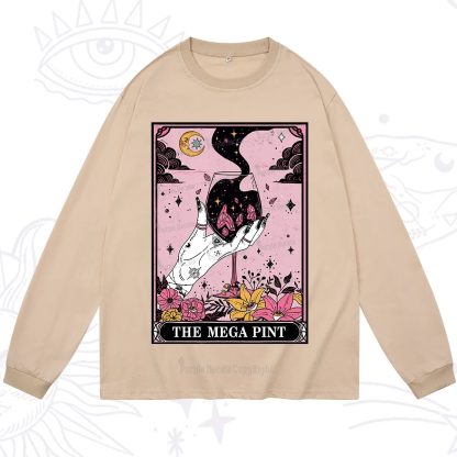 Purplehecate The Mega Pint Tarot Card Long Sleeve T-Shirt