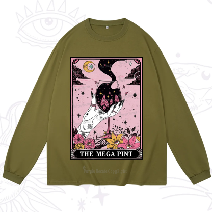 Purplehecate The Mega Pint Tarot Card Long Sleeve T-Shirt