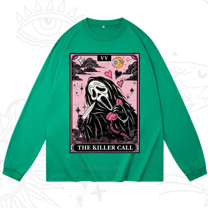 Purplehecate The Killer Call Tarot Long Sleeve T-Shirt
