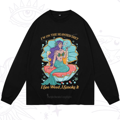 Purplehecate I See Weed I Smoke It Long Sleeve T-Shirt