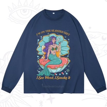 Purplehecate I See Weed I Smoke It Long Sleeve T-Shirt