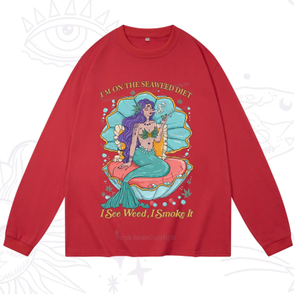 Purplehecate I See Weed I Smoke It Long Sleeve T-Shirt