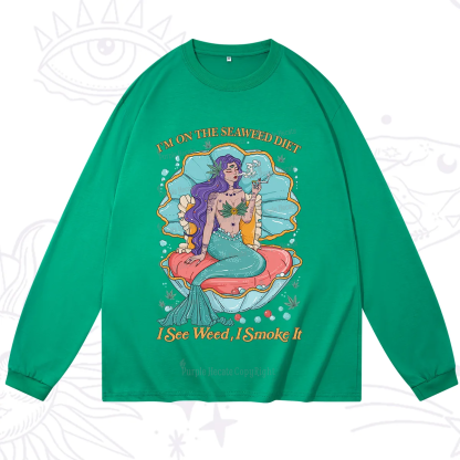 Purplehecate I See Weed I Smoke It Long Sleeve T-Shirt