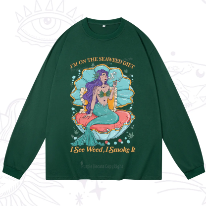 Purplehecate I See Weed I Smoke It Long Sleeve T-Shirt