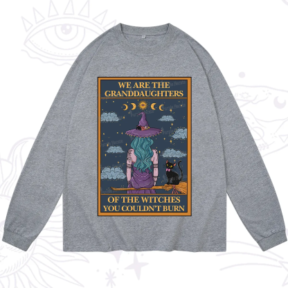 Purplehecate The Witches You Couldn't Burn Oracle Card Long Sleeve T-Shirt