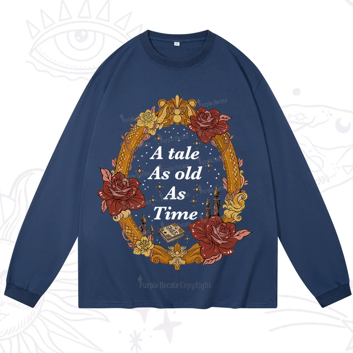 Purplehecate A Tale As Old As Time Long Sleeve T-Shirt