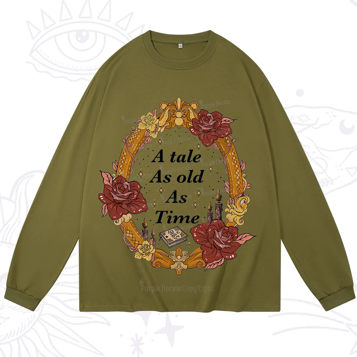 Purplehecate A Tale As Old As Time Long Sleeve T-Shirt