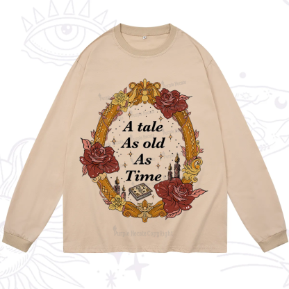 Purplehecate A Tale As Old As Time Long Sleeve T-Shirt