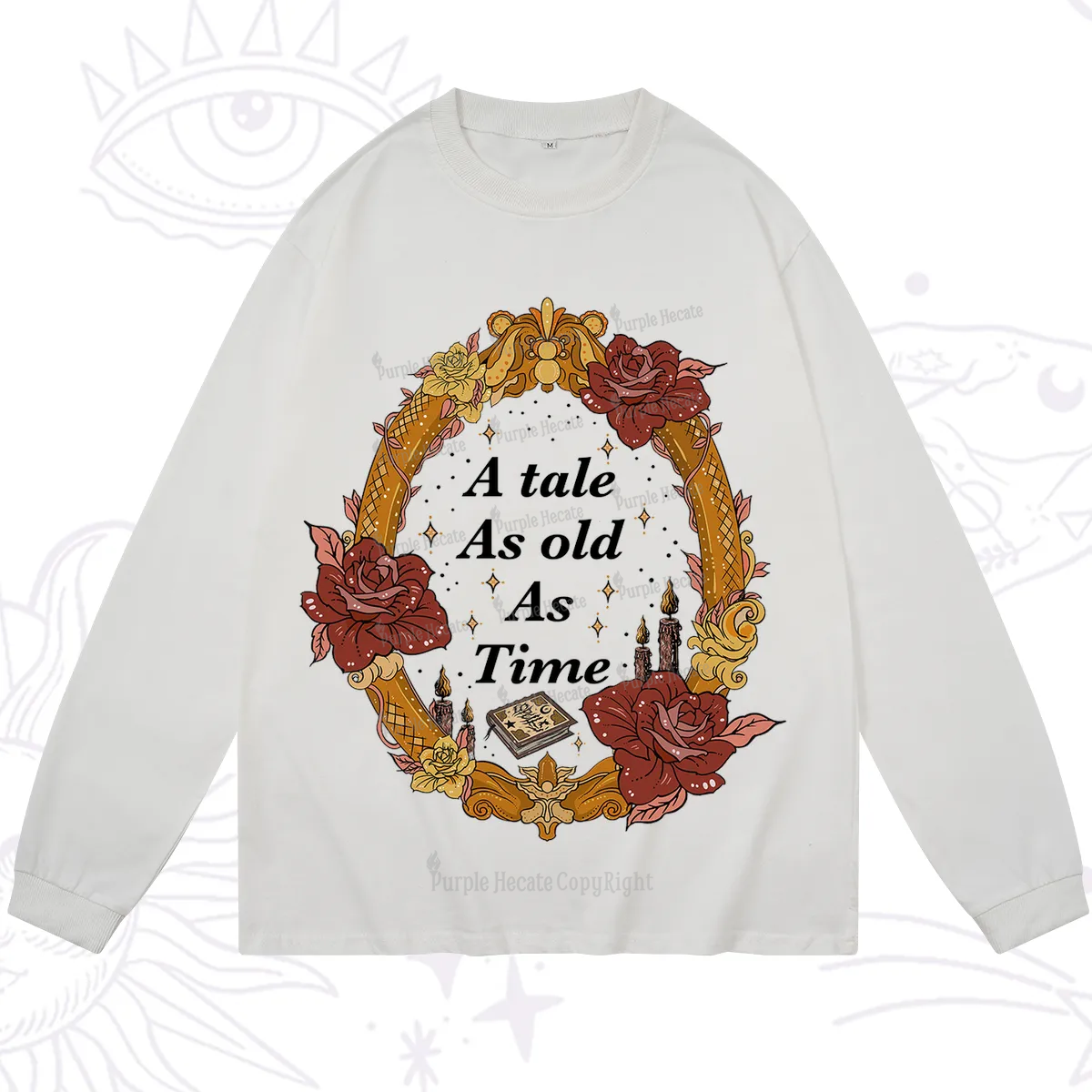 Purplehecate A Tale As Old As Time Long Sleeve T-Shirt