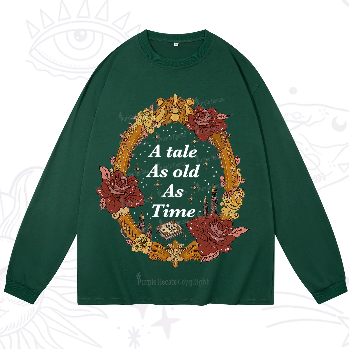 Purplehecate A Tale As Old As Time Long Sleeve T-Shirt