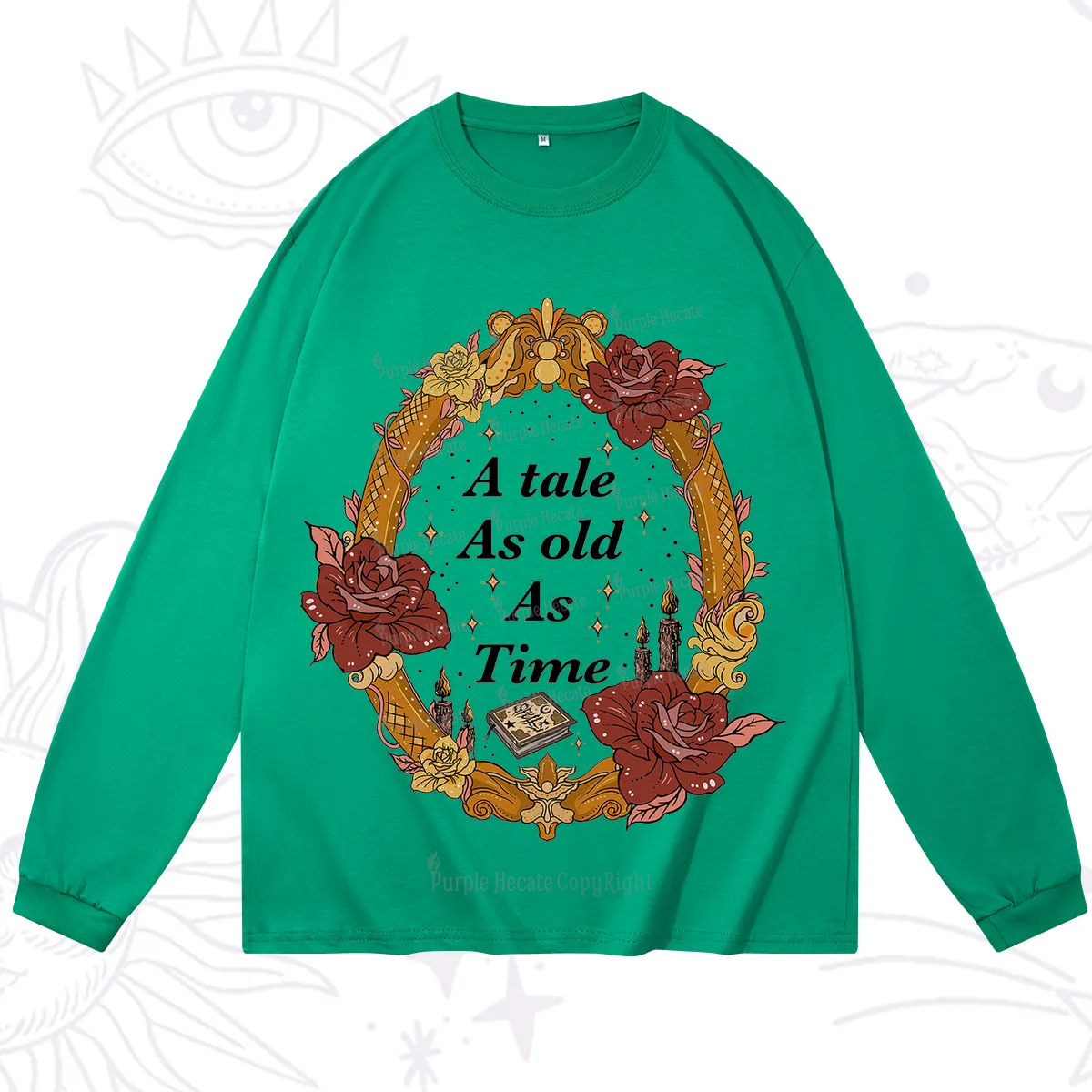 Purplehecate A Tale As Old As Time Long Sleeve T-Shirt