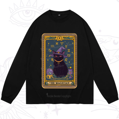 Purplehecate The Magician Tarot Long Sleeve T-Shirt