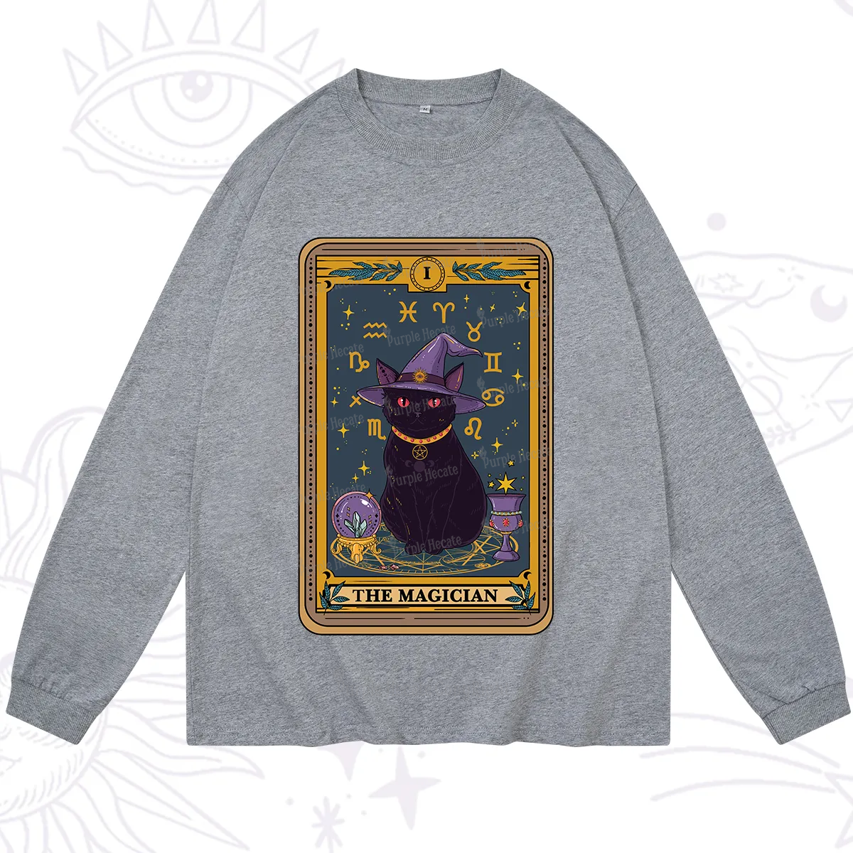 Purplehecate The Magician Tarot Long Sleeve T-Shirt