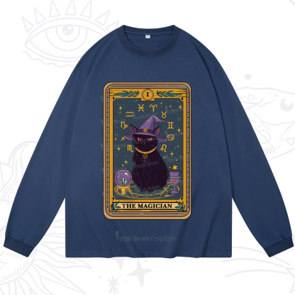 Purplehecate The Magician Tarot Long Sleeve T-Shirt