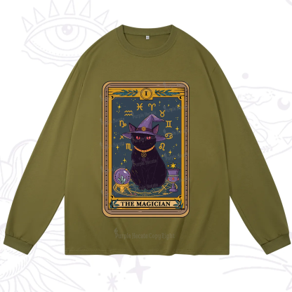 Purplehecate The Magician Tarot Long Sleeve T-Shirt
