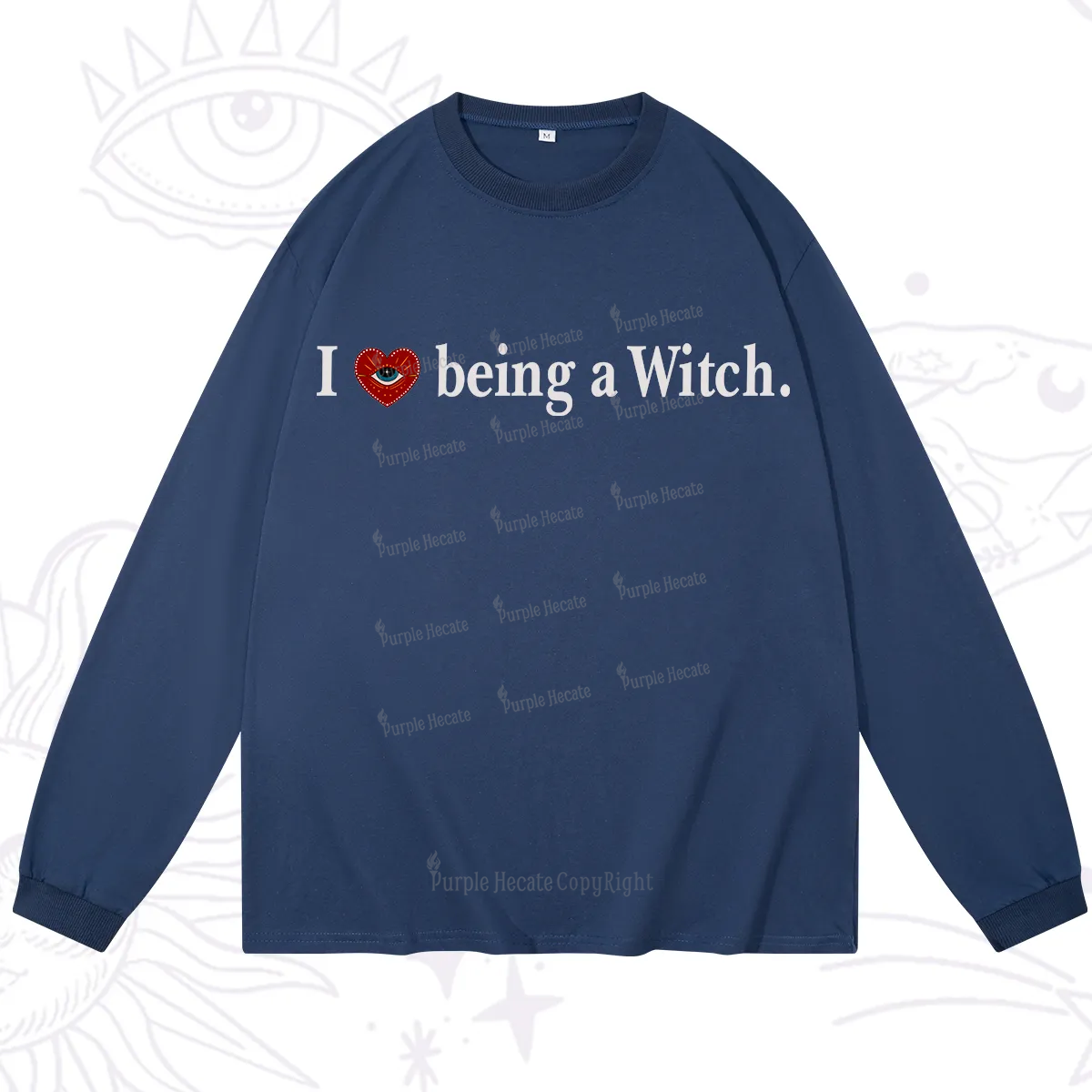 Purplehecate I Being A Witch Long Sleeve T-Shirt