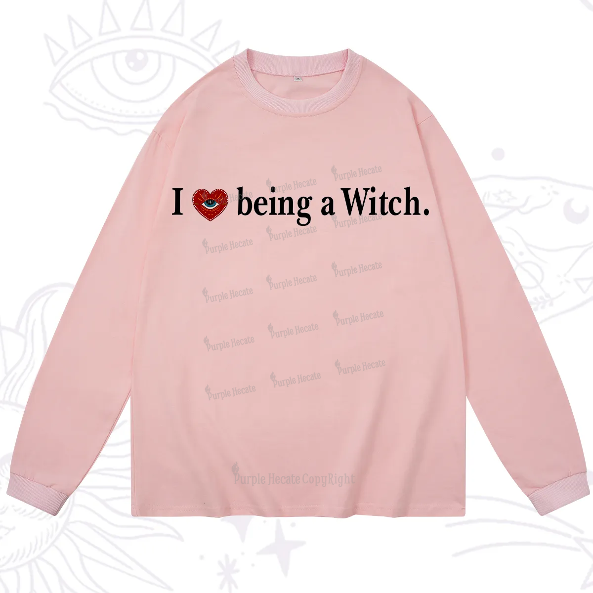 Purplehecate I Being A Witch Long Sleeve T-Shirt