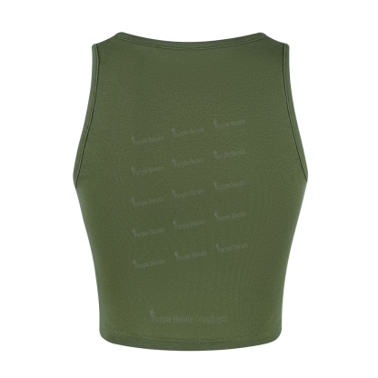 Purplehecate I'm The Queen Of All My Dreams Crop Tank