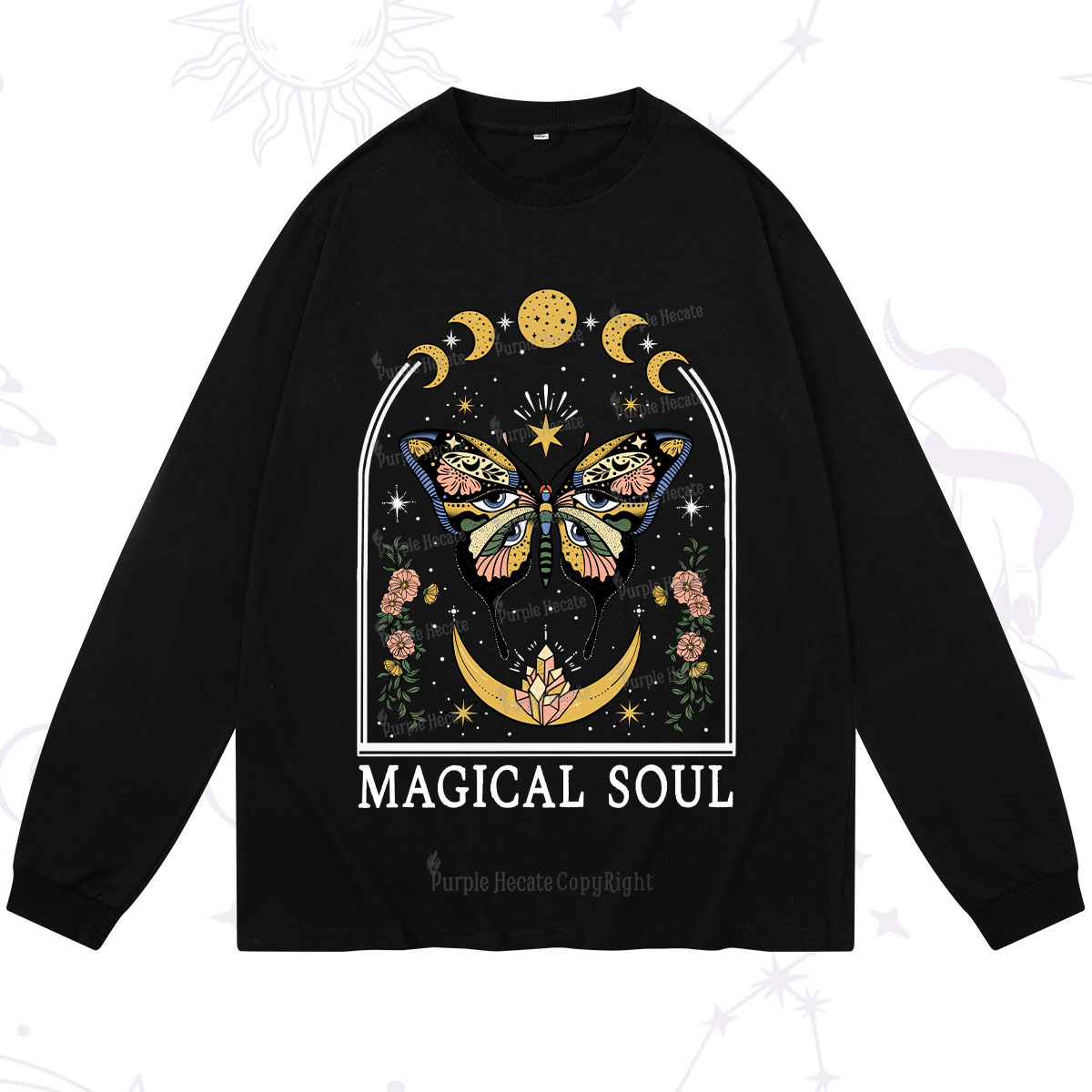 Purplehecate Magical Soul Long Sleeve T-Shirt