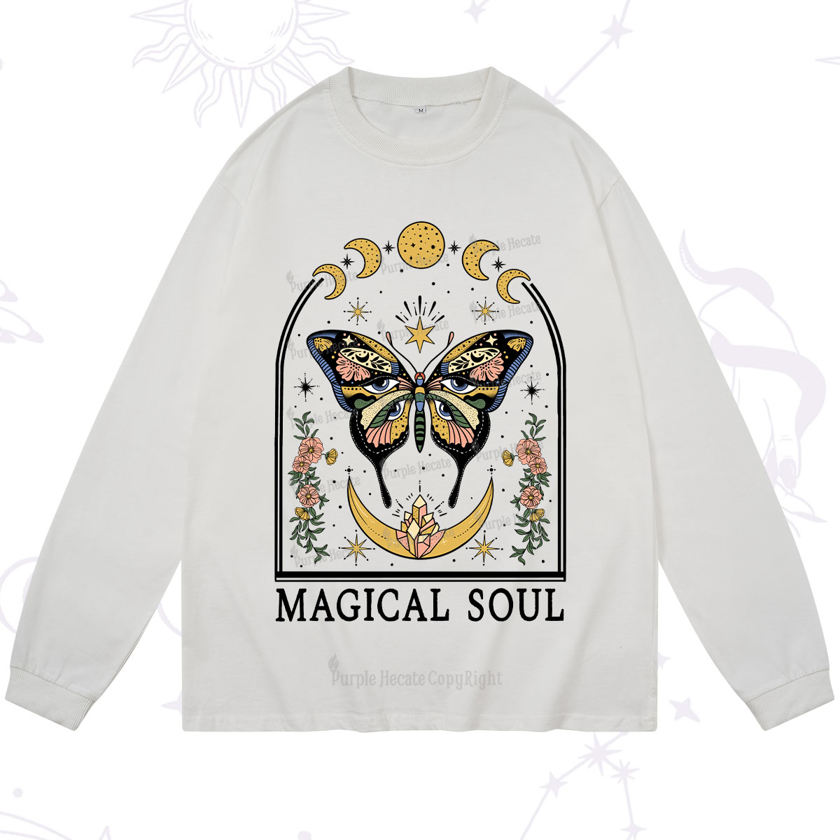 Purplehecate Magical Soul Long Sleeve T-Shirt