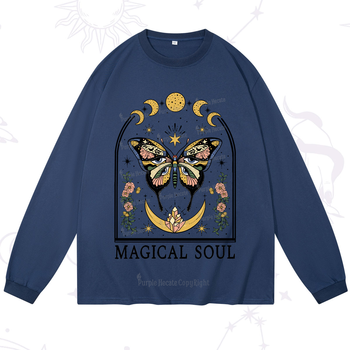 Purplehecate Magical Soul Long Sleeve T-Shirt