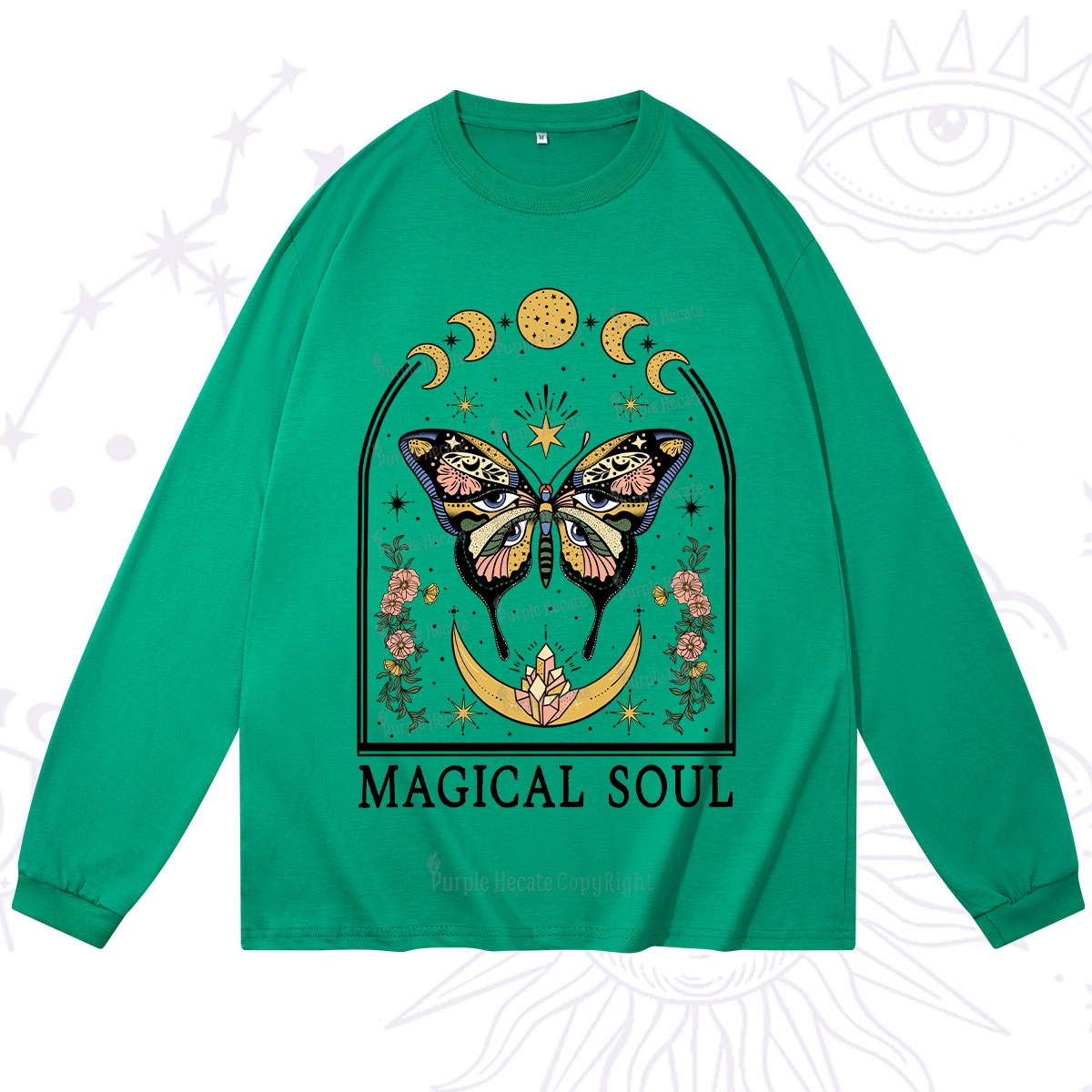 Purplehecate Magical Soul Long Sleeve T-Shirt