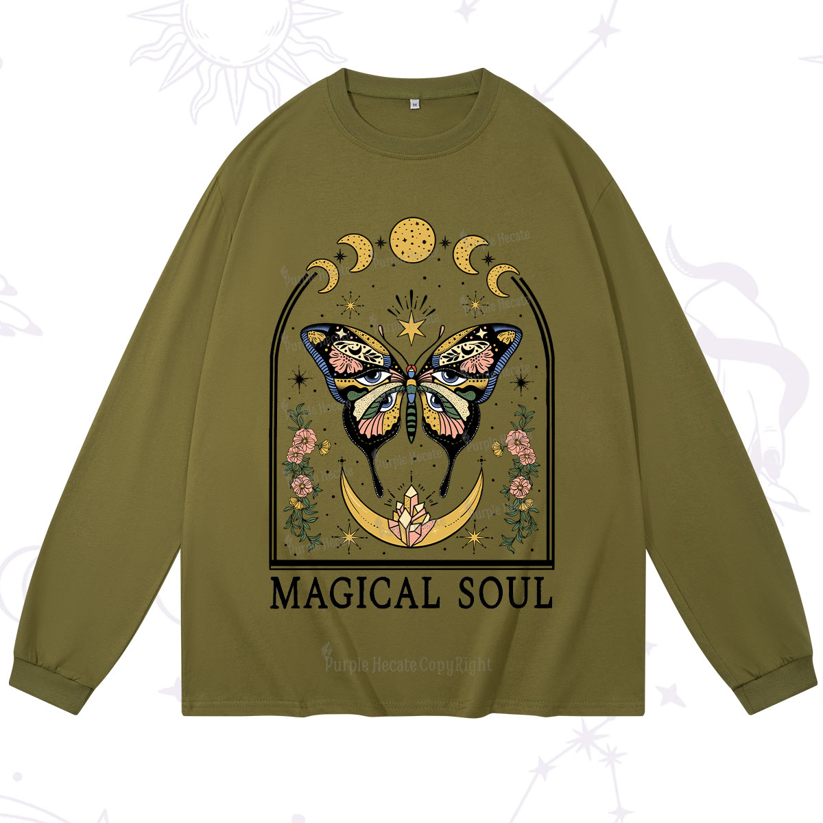 Purplehecate Magical Soul Long Sleeve T-Shirt