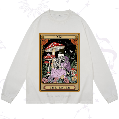 Purplehecate The Vintage Lover Tarot Long Sleeve T-Shirt