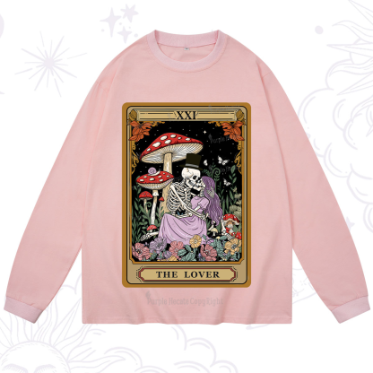 Purplehecate The Vintage Lover Tarot Long Sleeve T-Shirt