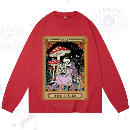 Purplehecate The Vintage Lover Tarot Long Sleeve T-Shirt