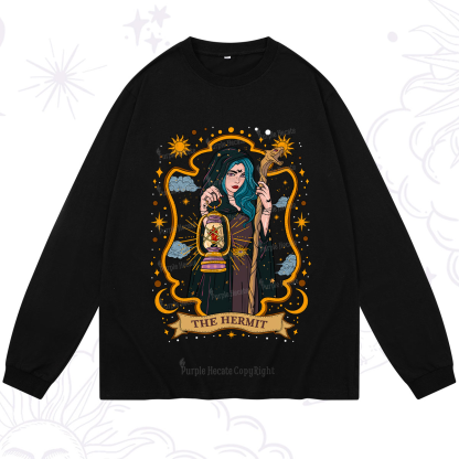 Purplehecate The Hermit Goddess Long Sleeve T-Shirt