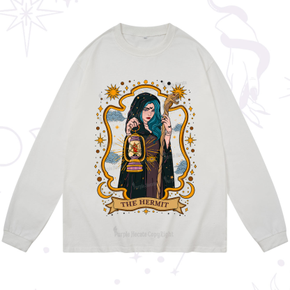 Purplehecate The Hermit Goddess Long Sleeve T-Shirt