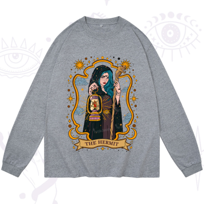 Purplehecate The Hermit Goddess Long Sleeve T-Shirt