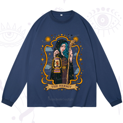 Purplehecate The Hermit Goddess Long Sleeve T-Shirt