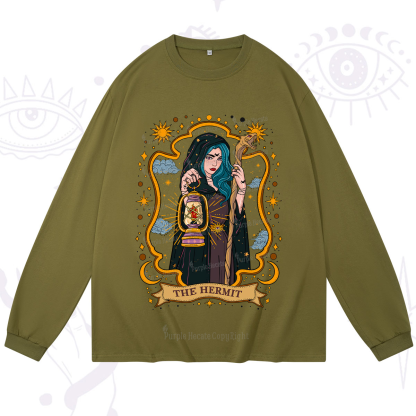 Purplehecate The Hermit Goddess Long Sleeve T-Shirt