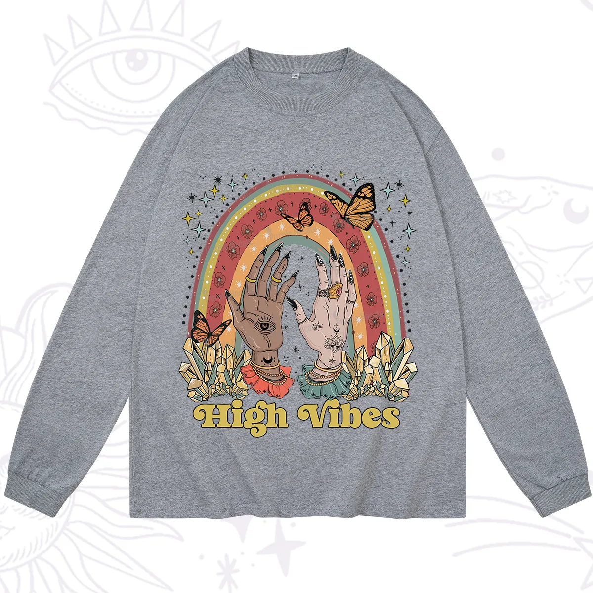 Purplehecate High Vibes Long Sleeve T-Shirt