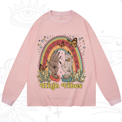 Purplehecate High Vibes Long Sleeve T-Shirt