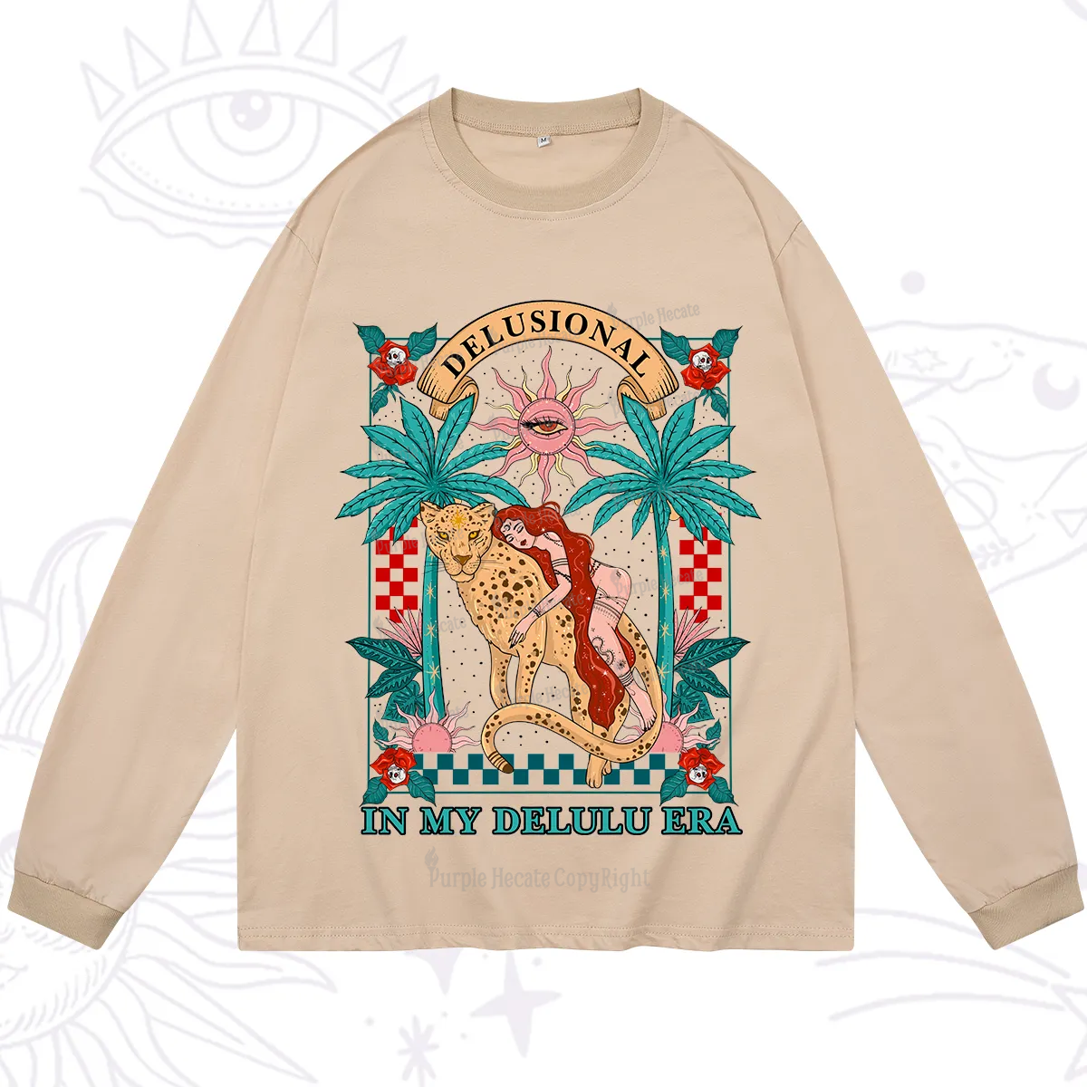 Purplehecate In My Delulu Era Long Sleeve T-Shirt