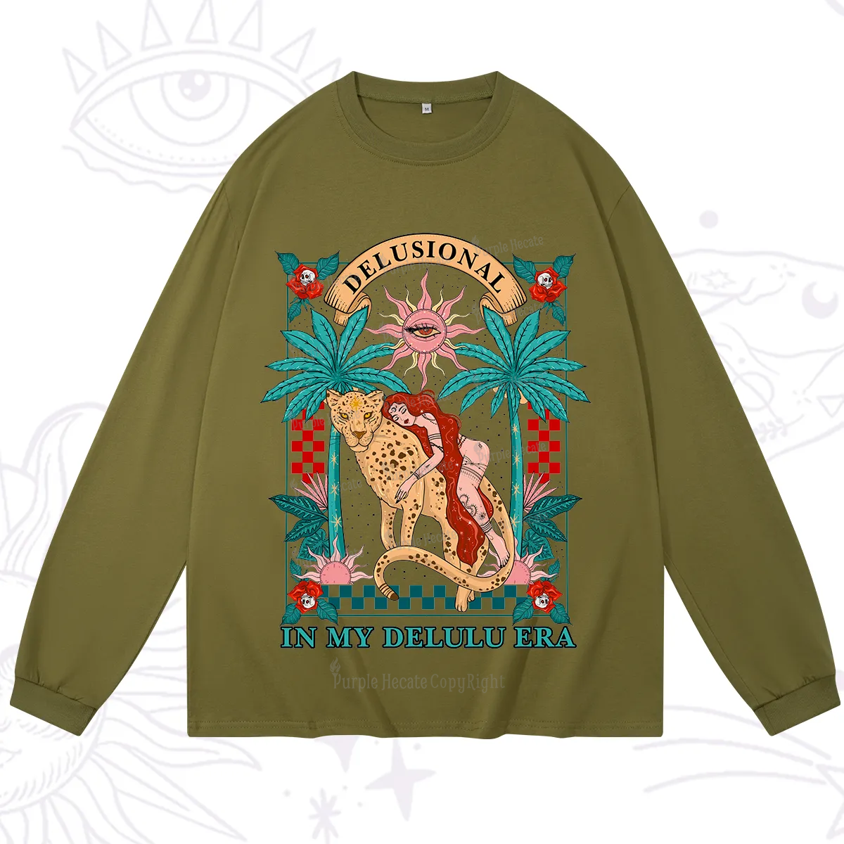 Purplehecate In My Delulu Era Long Sleeve T-Shirt