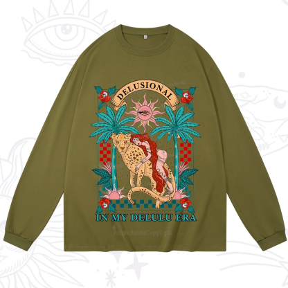 Purplehecate In My Delulu Era Long Sleeve T-Shirt