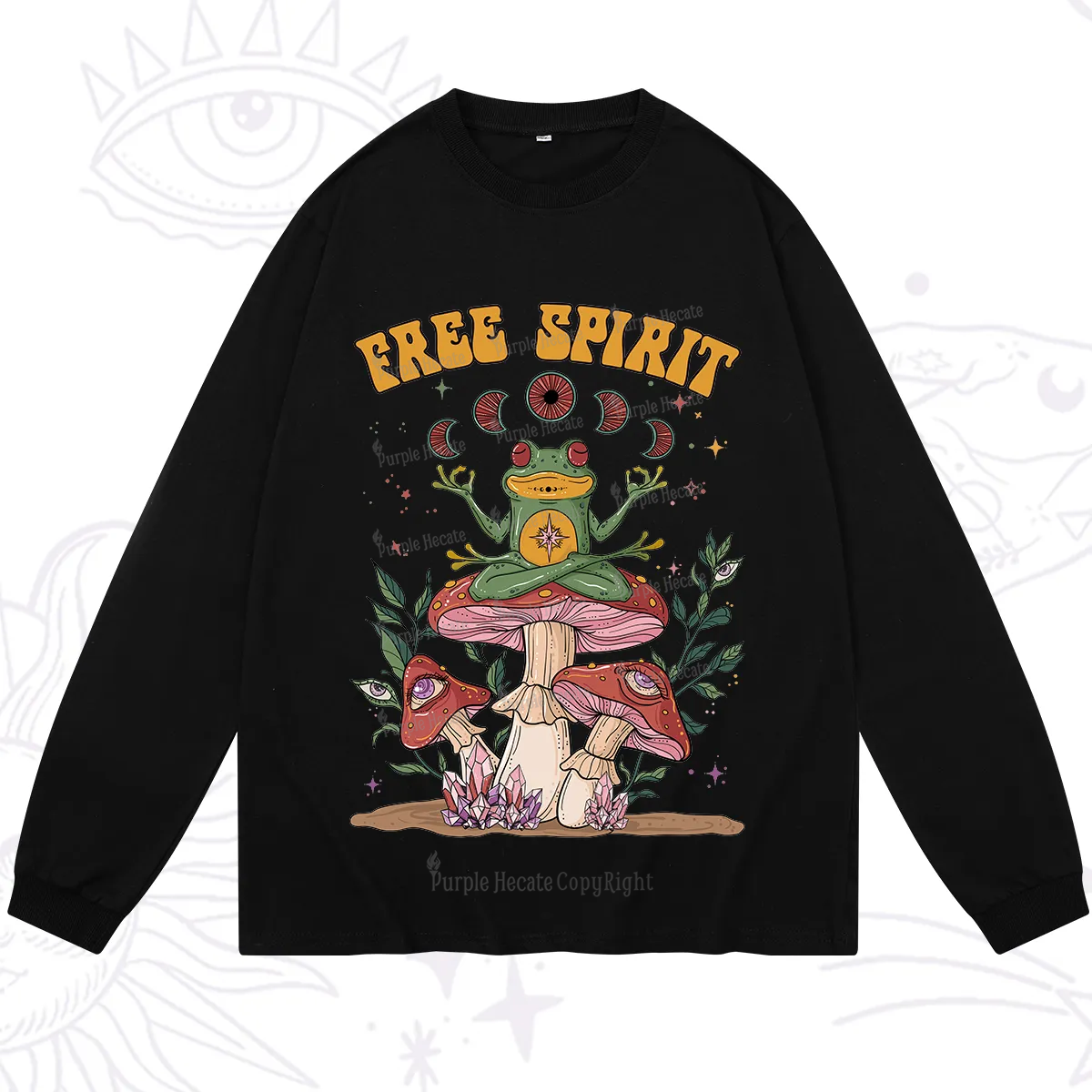 Purplehecate Free Spirit Long Sleeve T-Shirt