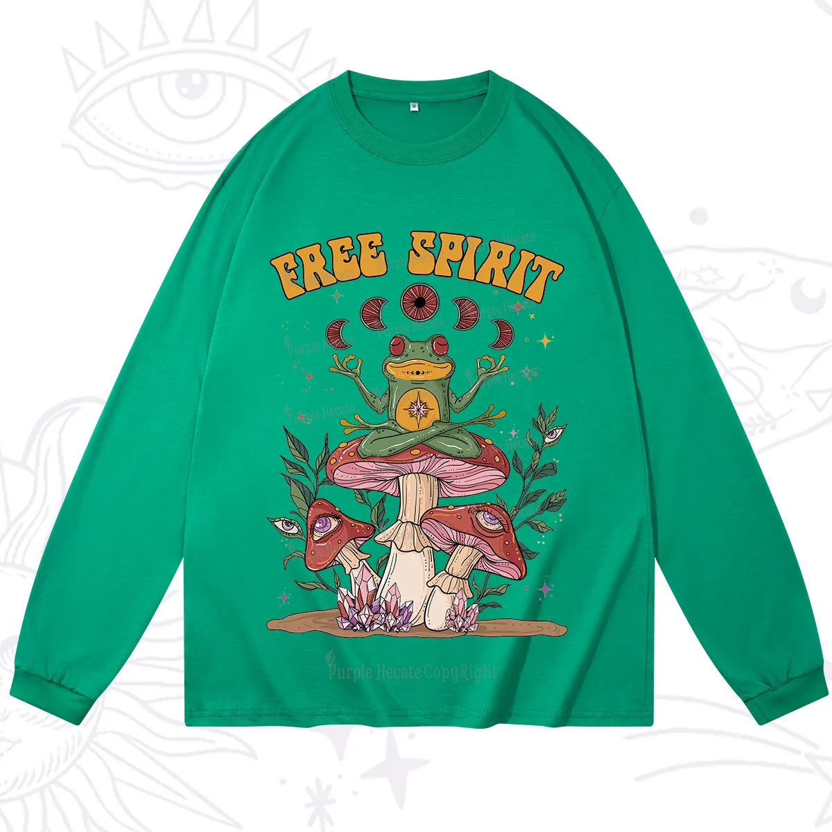 Purplehecate Free Spirit Long Sleeve T-Shirt