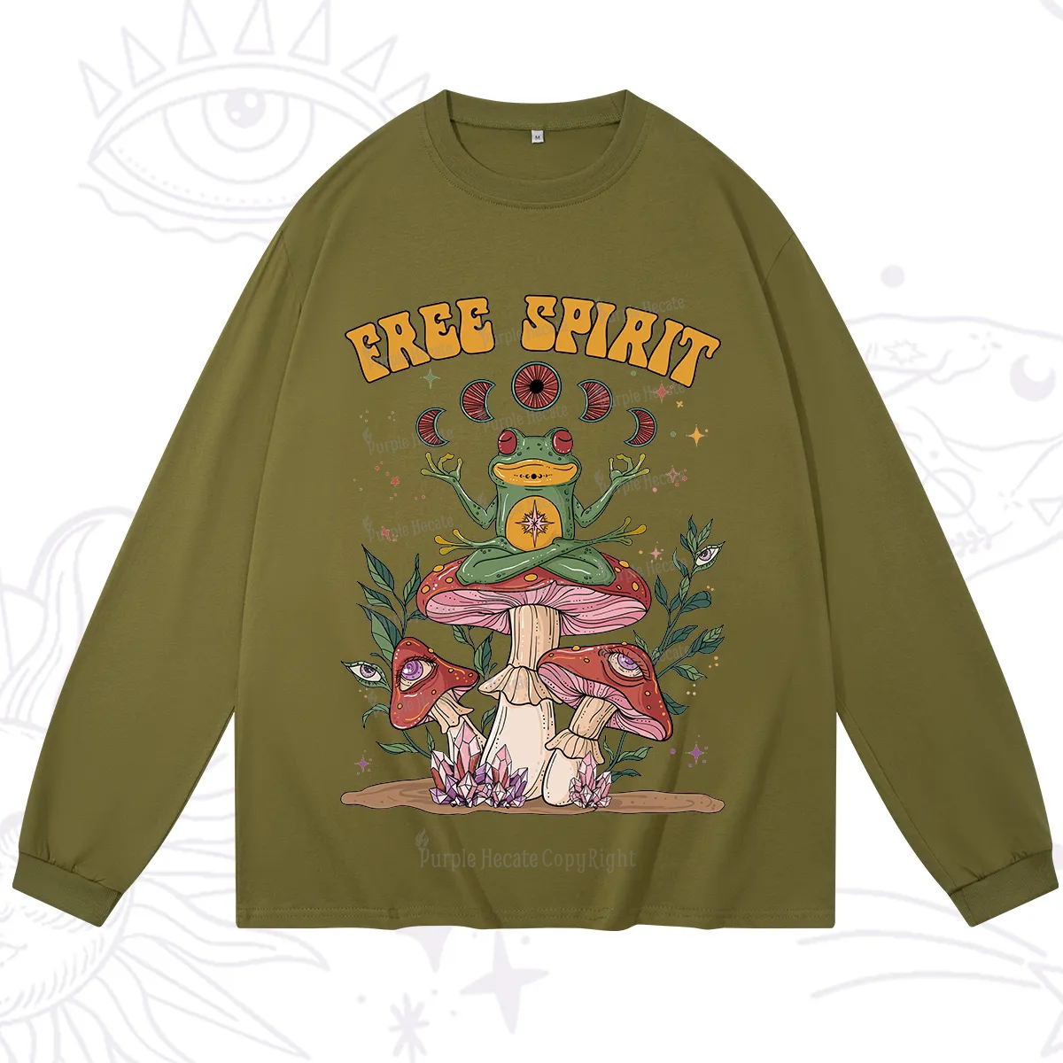 Purplehecate Free Spirit Long Sleeve T-Shirt