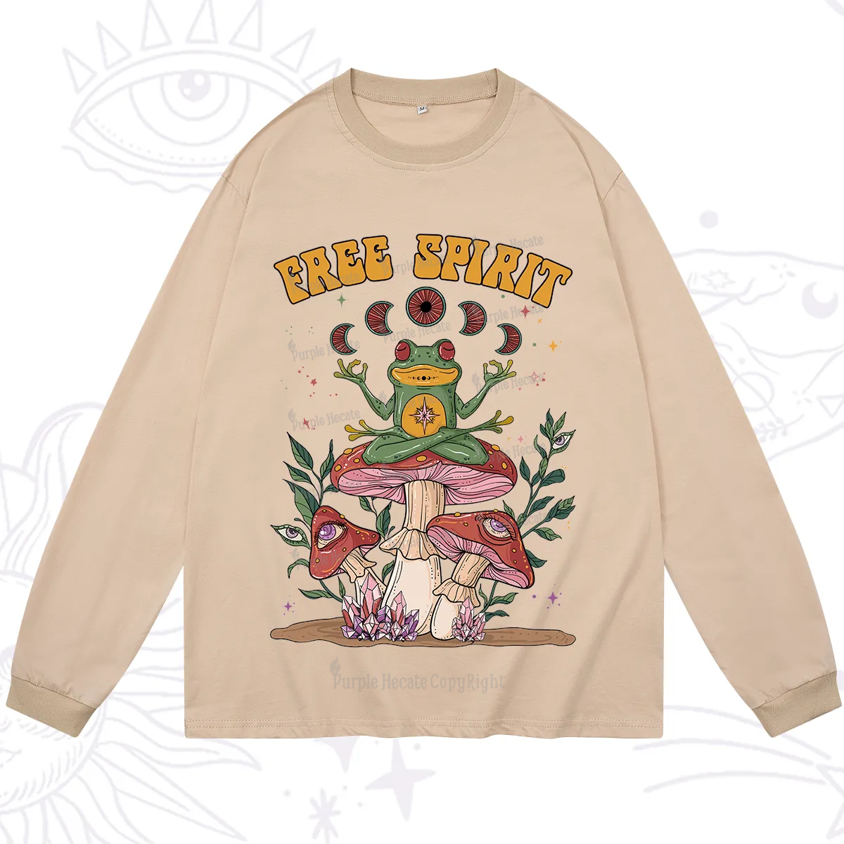 Purplehecate Free Spirit Long Sleeve T-Shirt