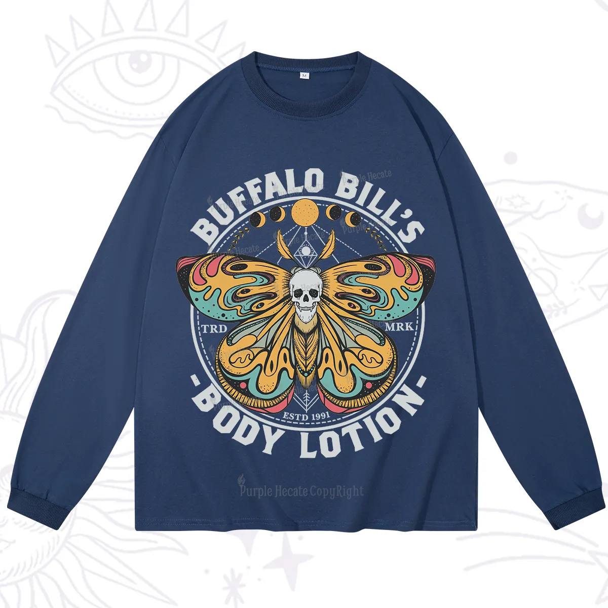 Purplehecate Buffalo Bill Long Sleeve T-Shirt