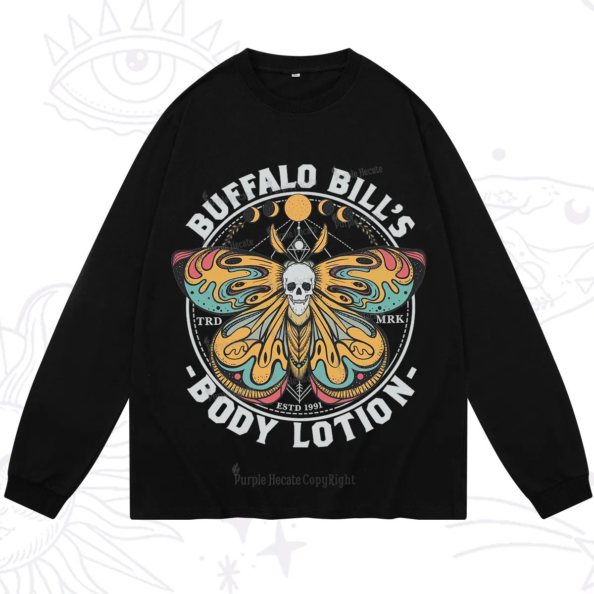 Purplehecate Buffalo Bill Long Sleeve T-Shirt