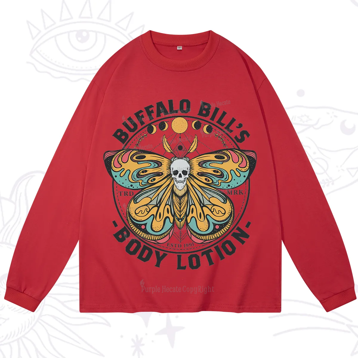 Purplehecate Buffalo Bill Long Sleeve T-Shirt