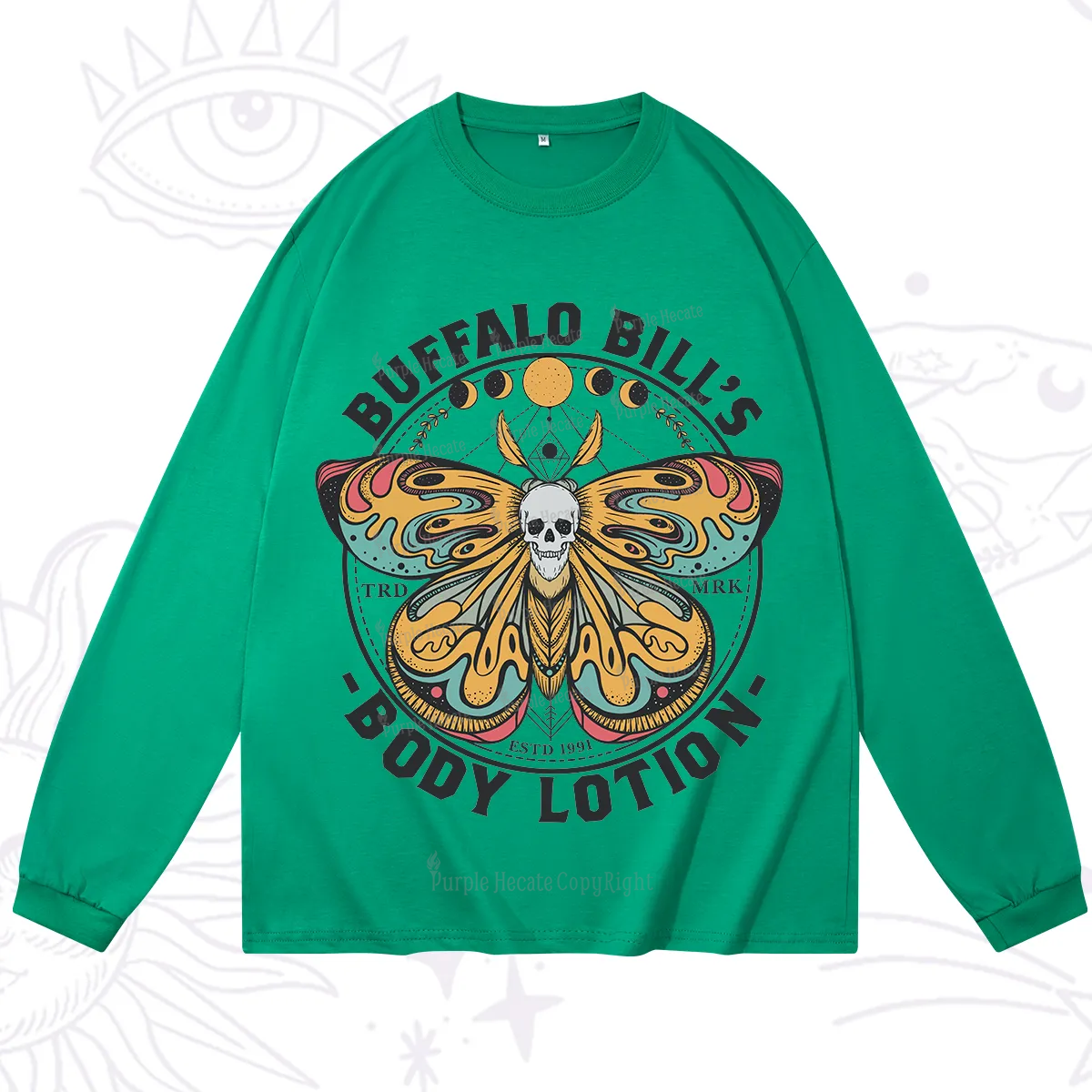 Purplehecate Buffalo Bill Long Sleeve T-Shirt