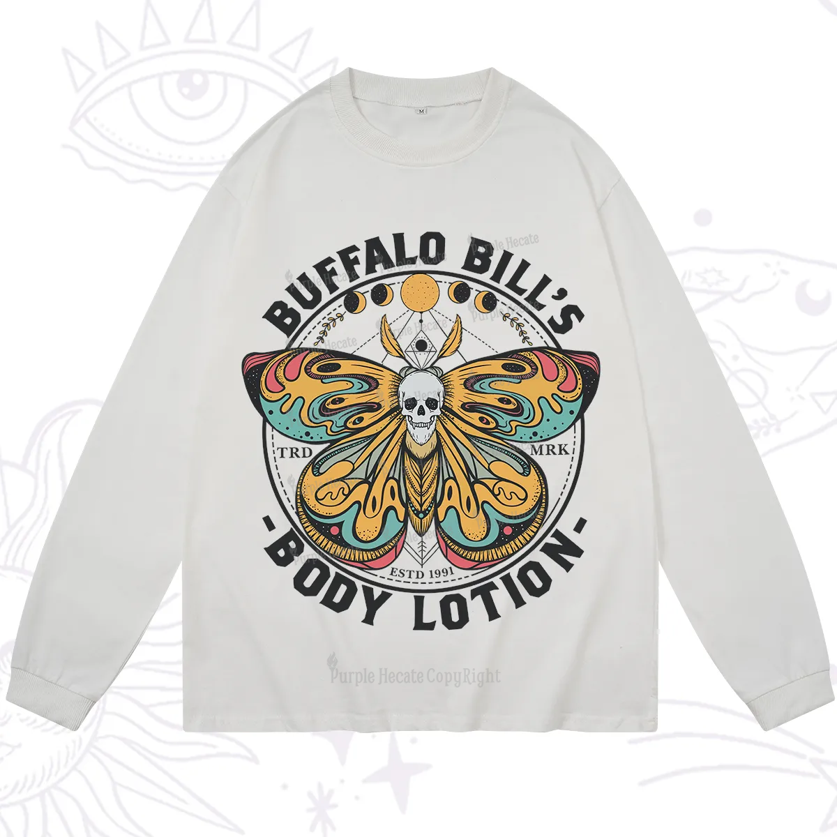 Purplehecate Buffalo Bill Long Sleeve T-Shirt